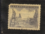 Stamps Czechoslovakia -  PANORÁMICA DE PRAHA 