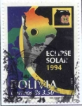 Stamps Bolivia -  Eclipse total de sol