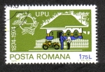 Sellos de Europa - Rumania -  U.P.U. (Unión Postal Universal), Centenario
