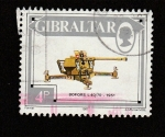 Stamps Gibraltar -  Ametralladora Bofors 40/70