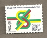 Sellos de Europa - Portugal -  40 años tratado amistad entre Brasil y Portugal