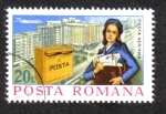 Stamps Romania -  Servicio Postal
