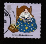 Stamps United Kingdom -  DNA: Futuro de la medicina