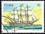 Stamps Cuba -  Veleros cubanos - San Carlos