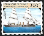 Stamps : Africa : Guinea :  Veleros - « Téméraire », 1877