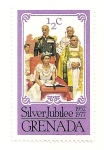 Sellos de America - Granada -  Coronacion de Isabel II.