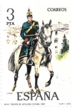 Stamps : Europe : Spain :  uniformes 3