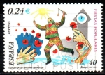 Stamps Spain -  BAILES  POPULARES