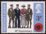 Sellos del Mundo : Europa : Reino_Unido :  La Legion Británica