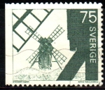Stamps Sweden -  MOLINO  DE  VIENTO,  ISLA  DE  ÖLANA.