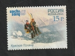 Sellos de Europa - Rusia -  7250 - Olimpiadas de invierno 2014 en Sochi
