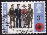 Stamps United Kingdom -  La legión Británica
