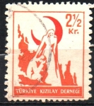 Stamps Turkey -  ENFERMERA  BRINDANDO  ESTÍMULO