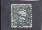 Stamps Czechoslovakia -  Tomas Masaryk