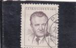 Sellos de Europa - Checoslovaquia -  Klement Gottwald (1896-1953), president