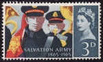 Stamps United Kingdom -  Salvation Army- 1865-1965