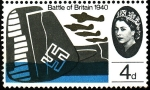 Stamps United Kingdom -  Batallas