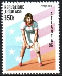 Stamps : Africa : Togo :  TENIS  FEMENINO