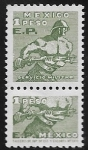 Stamps : America : Mexico :  Timbre Fiscal: Servicio Militar
