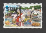 Sellos del Mundo : Europe : Jersey : Puerto de St. Aubin