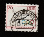 Stamps Germany -  Juegos Olímpicos de Tokyo 1964