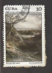 Stamps Cuba -  Pinturas museo nacional: Pinturas del valle