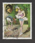 Stamps Paraguay -  Bailarina de ballet