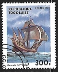 Stamps Togo -  Veleros - Caravela