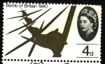 Stamps United Kingdom -  Batallas