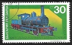 Sellos de Europa - Bulgaria -  Ferrocarriles - 125 Aniversario del  Ferrocarril en Bulgaria