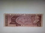 Sellos de America - Estados Unidos -  1798 Mississipi Territory 1948