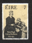 Stamps : Europe : Ireland :  Bicentenario de la Orden de Presentación de las Monjas, Nano Nagle (1718-1784)