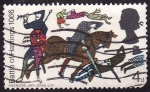 Stamps United Kingdom -  Batallas