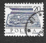 Stamps Poland -  1336 - Lápida del Duque de Mazovia