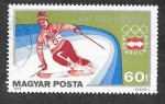 Stamps Hungary -  2395 - XII JJOO de Inviernos Innsbruck