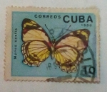 Sellos del Mundo : America : Cuba : mariposa