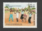 Stamps Guinea Bissau -  Organizaciónde Pioneros de Djassi