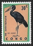 Sellos de Africa - Rep�blica del Congo -  African Openbill