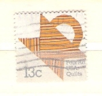 Stamps United States -  arte folk