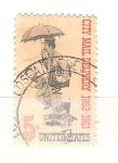 Stamps United States -  cartero