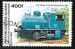 Stamps : Africa : Guinea :  Locomotivas - Huntley & Palmers (1932)