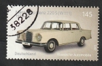 Stamps Germany -  2952 - Mercedes Benz 220 S