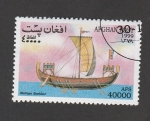 Stamps Afghanistan -  Barco Snekkar
