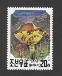 Stamps North Korea -  Phyltoporus rhodoxanthius