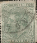 Stamps : Europe : Spain :  Edifil ES 201 Rey Alfonso Xll
