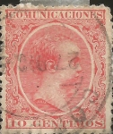 Stamps Spain -  Edifil ES 218  Rey Alfonso XIII