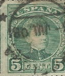 Stamps : Europe : Spain :  Edifil ES  242  Rey Alfonso XIII