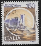 Stamps Italy -  Castillo de Miramar, Trieste