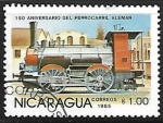 Sellos de America - Nicaragua -  Ferrocarriles - Steam