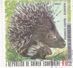 Stamps Equatorial Guinea -  PUERCO ESPÍN 